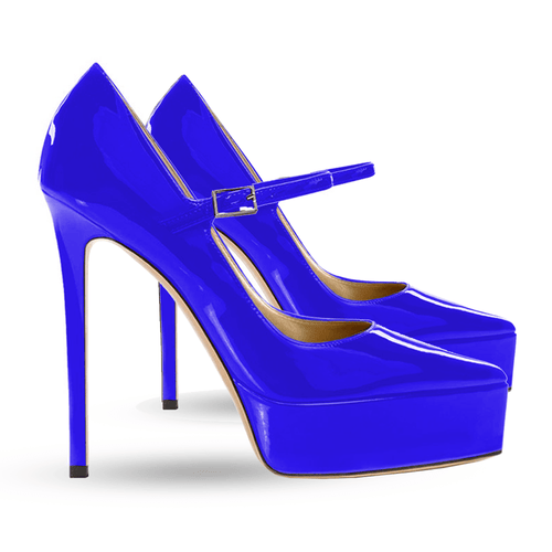 Identità Décolleté CARLA VERNICE BLU