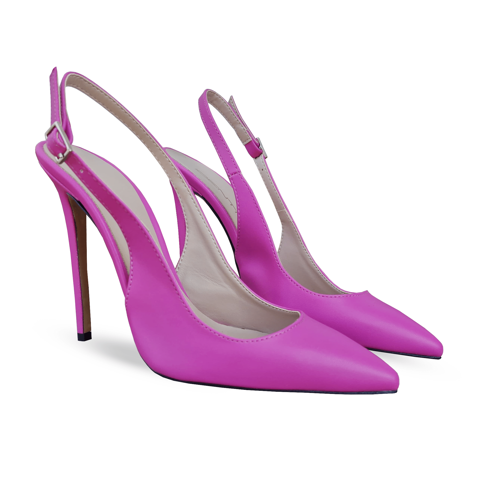 Identità Décolleté Slingback EMILY PELLE FUCSIA