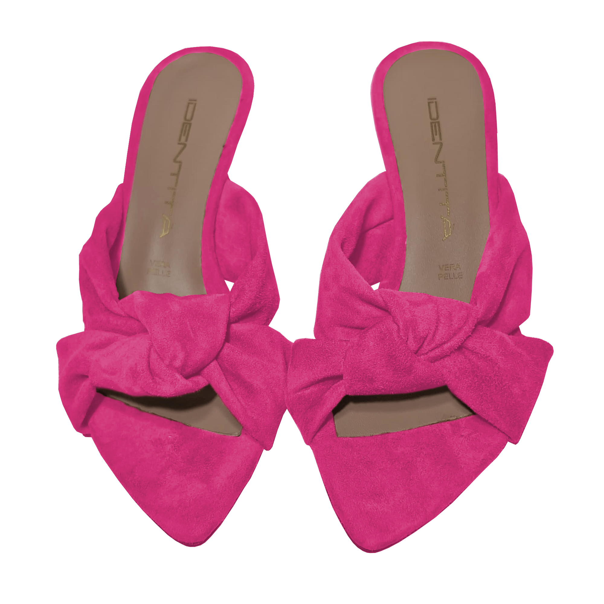 Identità Flat AVERY SUEDE FUCSIA