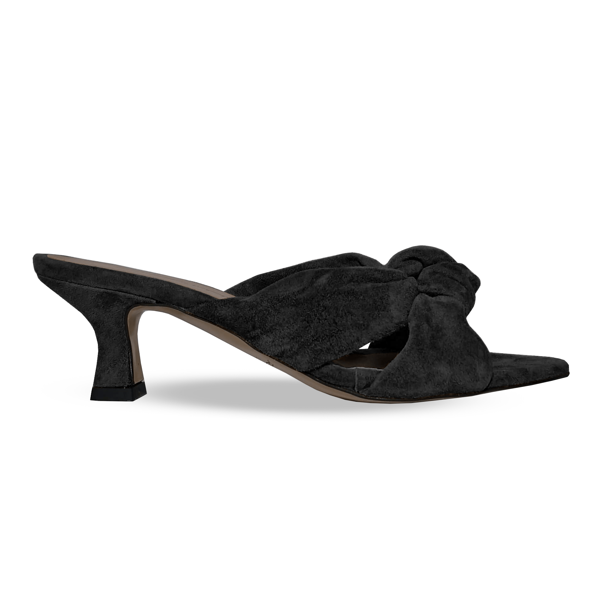 Identità Flat AVERY SUEDE NERO