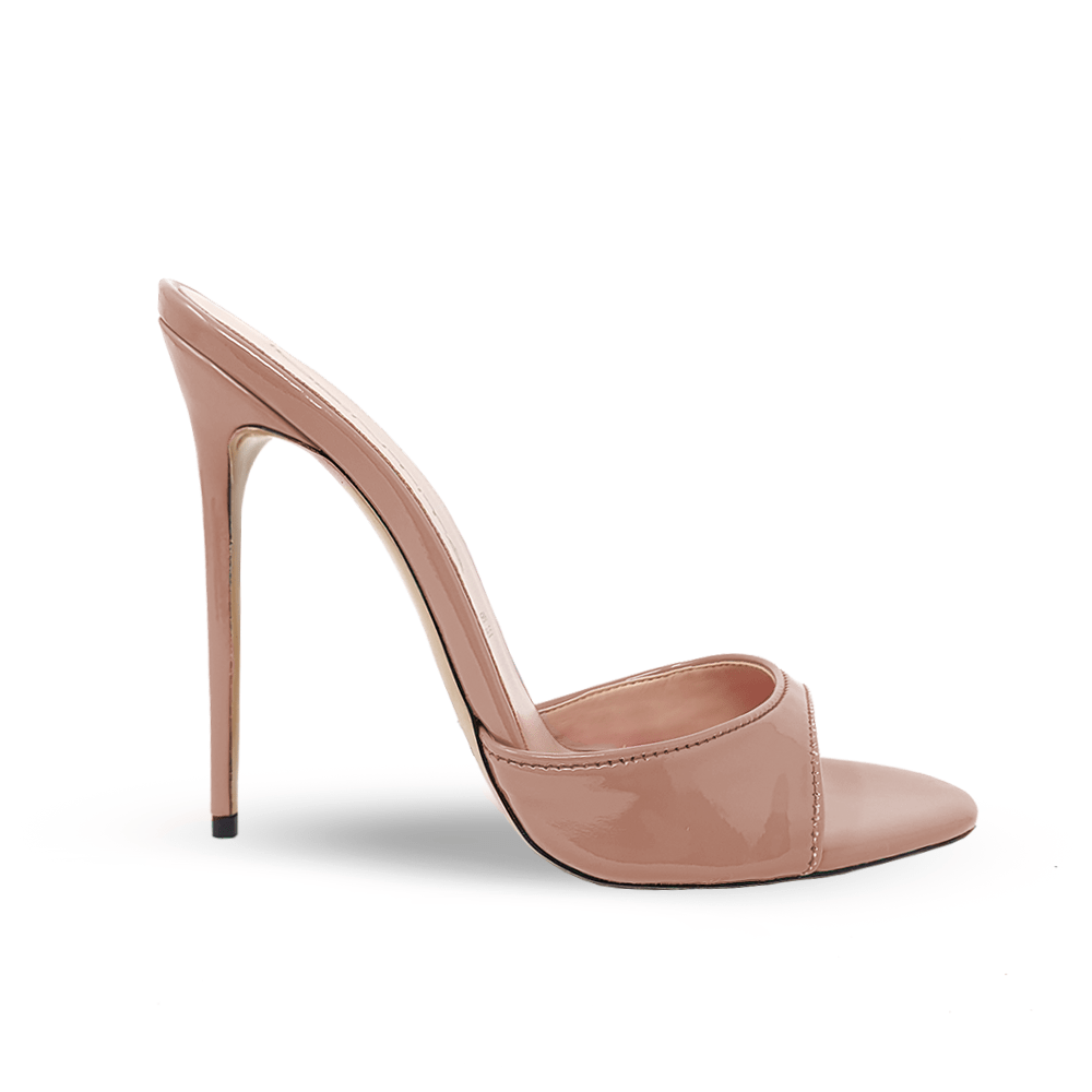 Identità Mules JILL VERNICE BEIGE