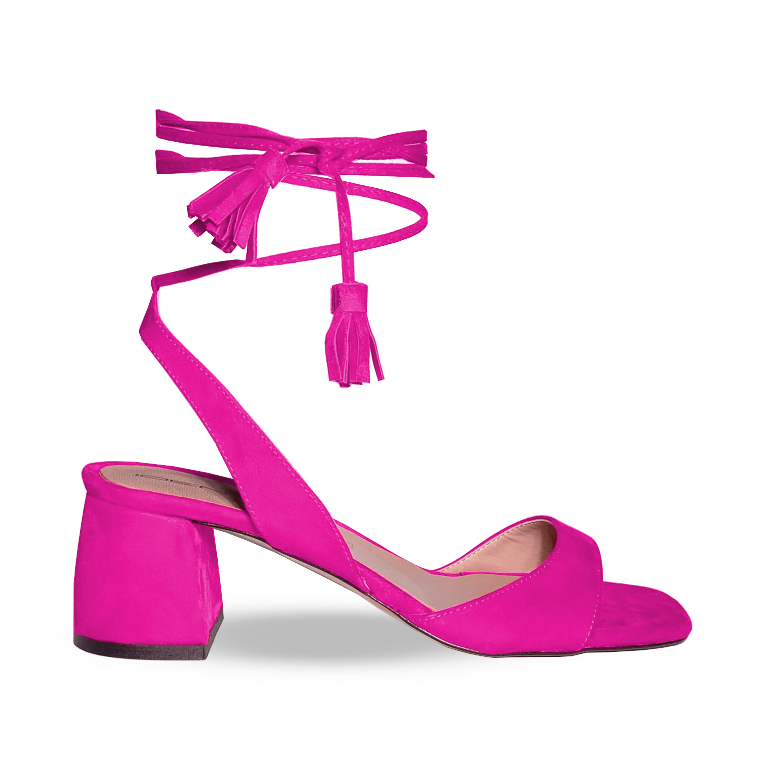 Identità Sandali stringati ANGELICA CAMOSCIO FUCSIA