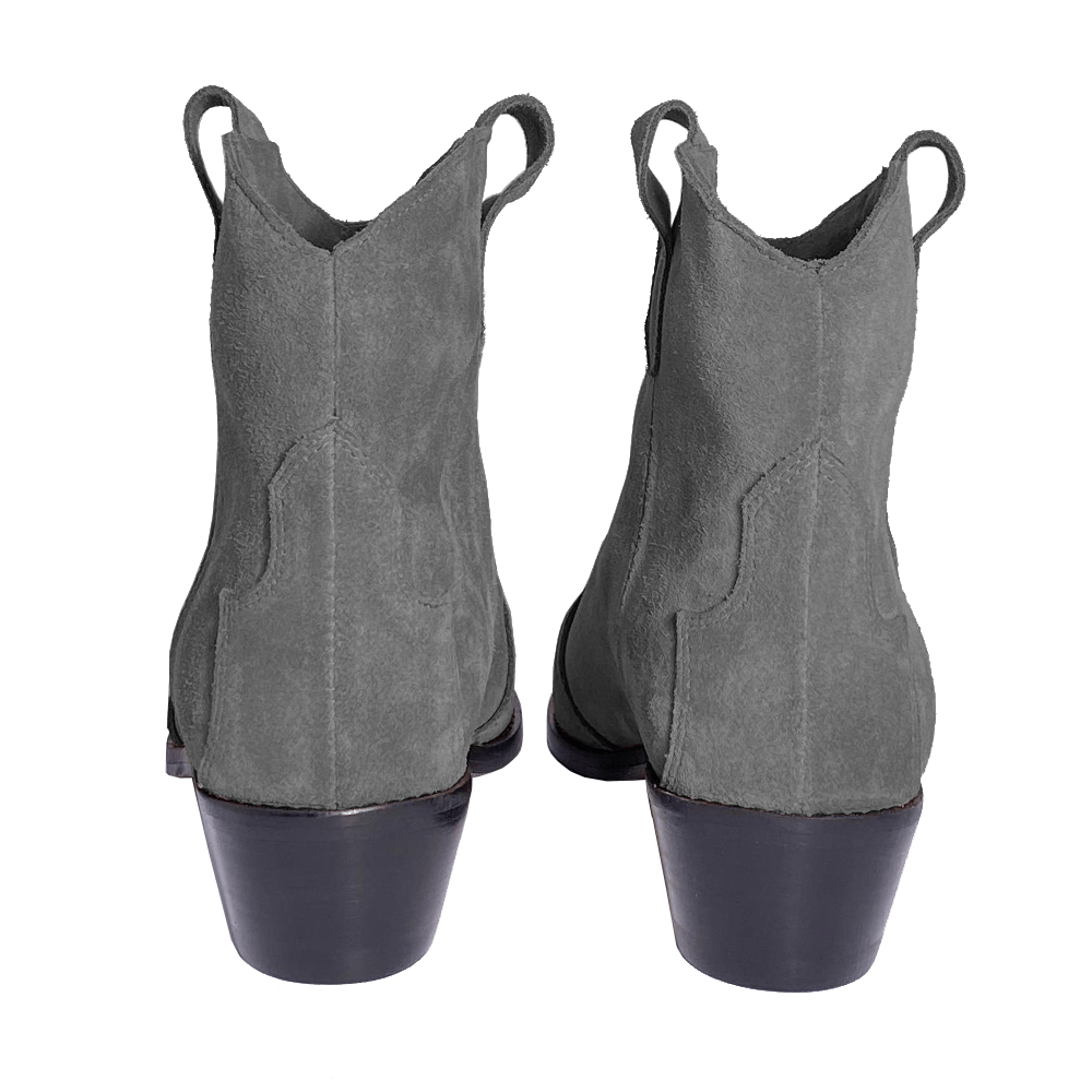 Identità Stivaletti KENDAL SCAMOSCIATO GRIGIO