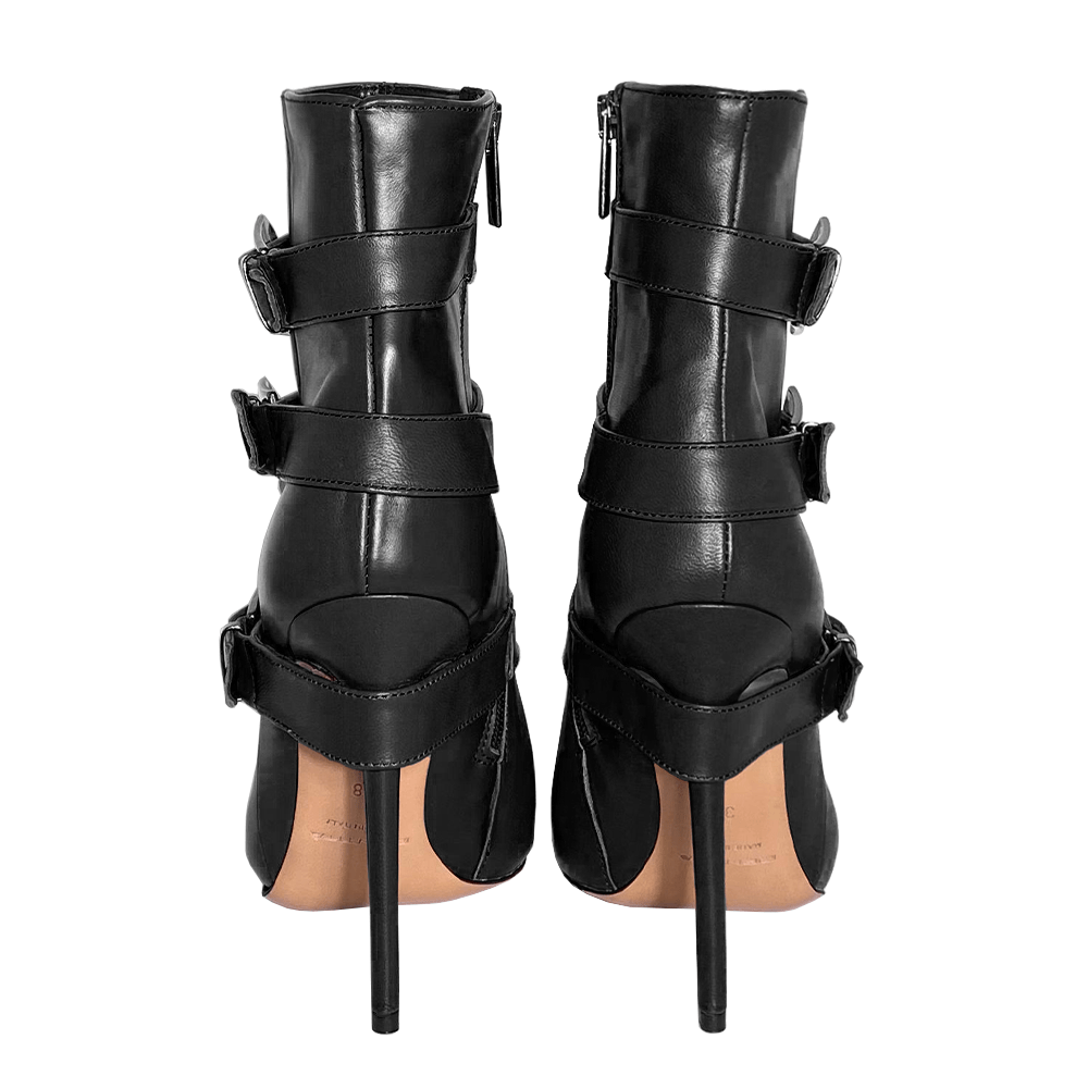 Identità Stivaletti SAMIRA PELLE NERO