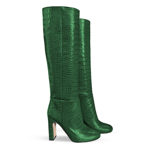 Identità Stivali BRENDA STAMPA COCCO VERDE