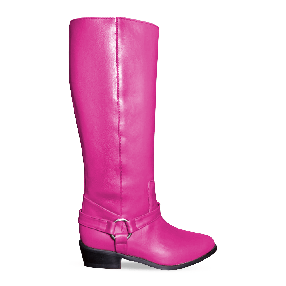 Identità Stivali DESIREE PELLE FUCSIA