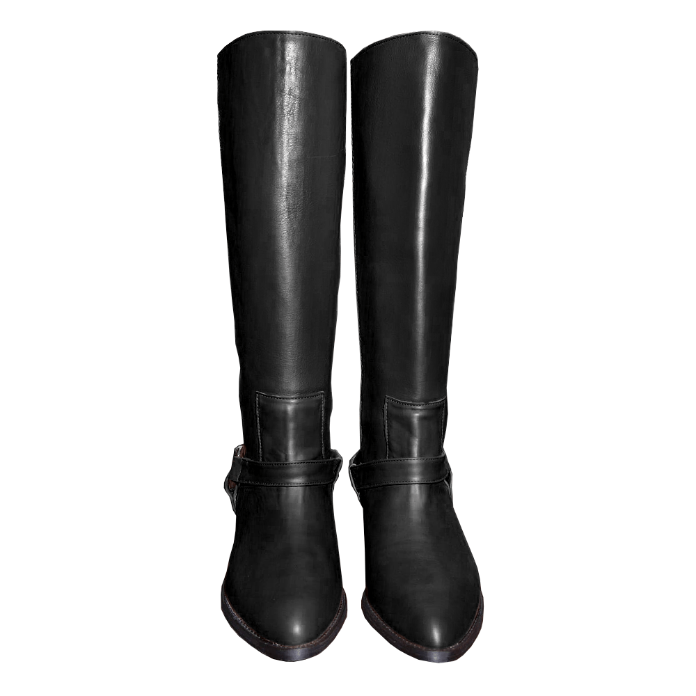 Identità Stivali DESIREE PELLE NERO