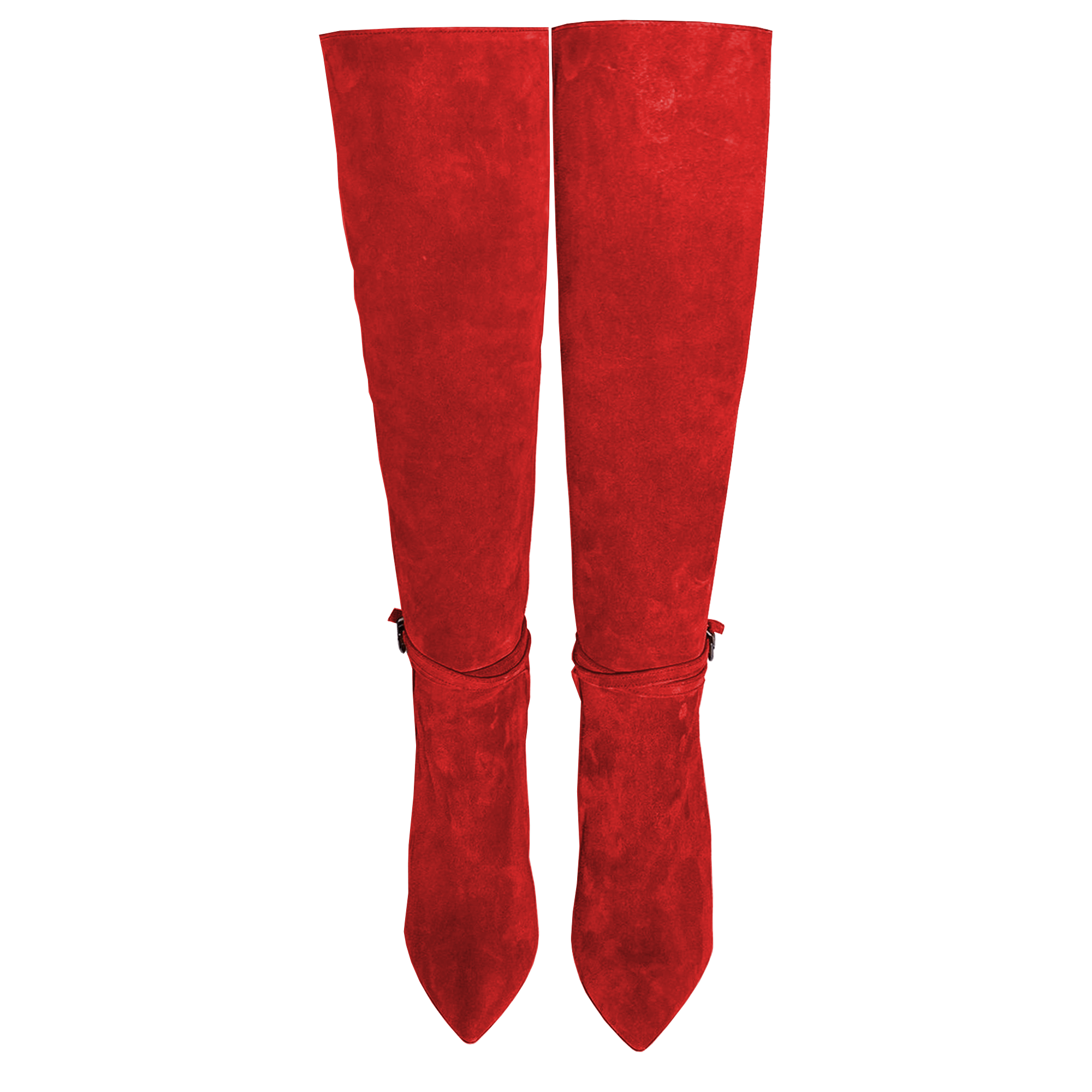 Identità Stivali LILY SUEDE ROSSO