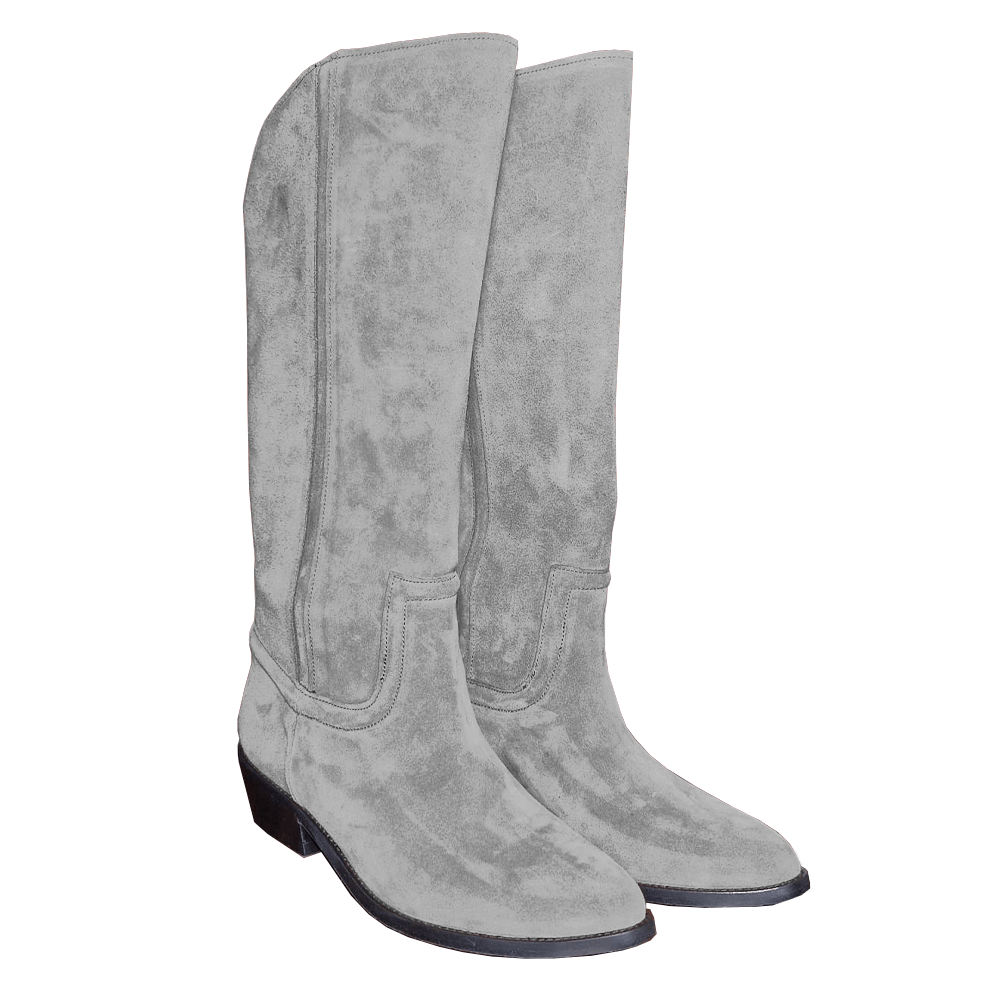 Identità Stivali MICAELA SCAMOSCIATO GRIGIO