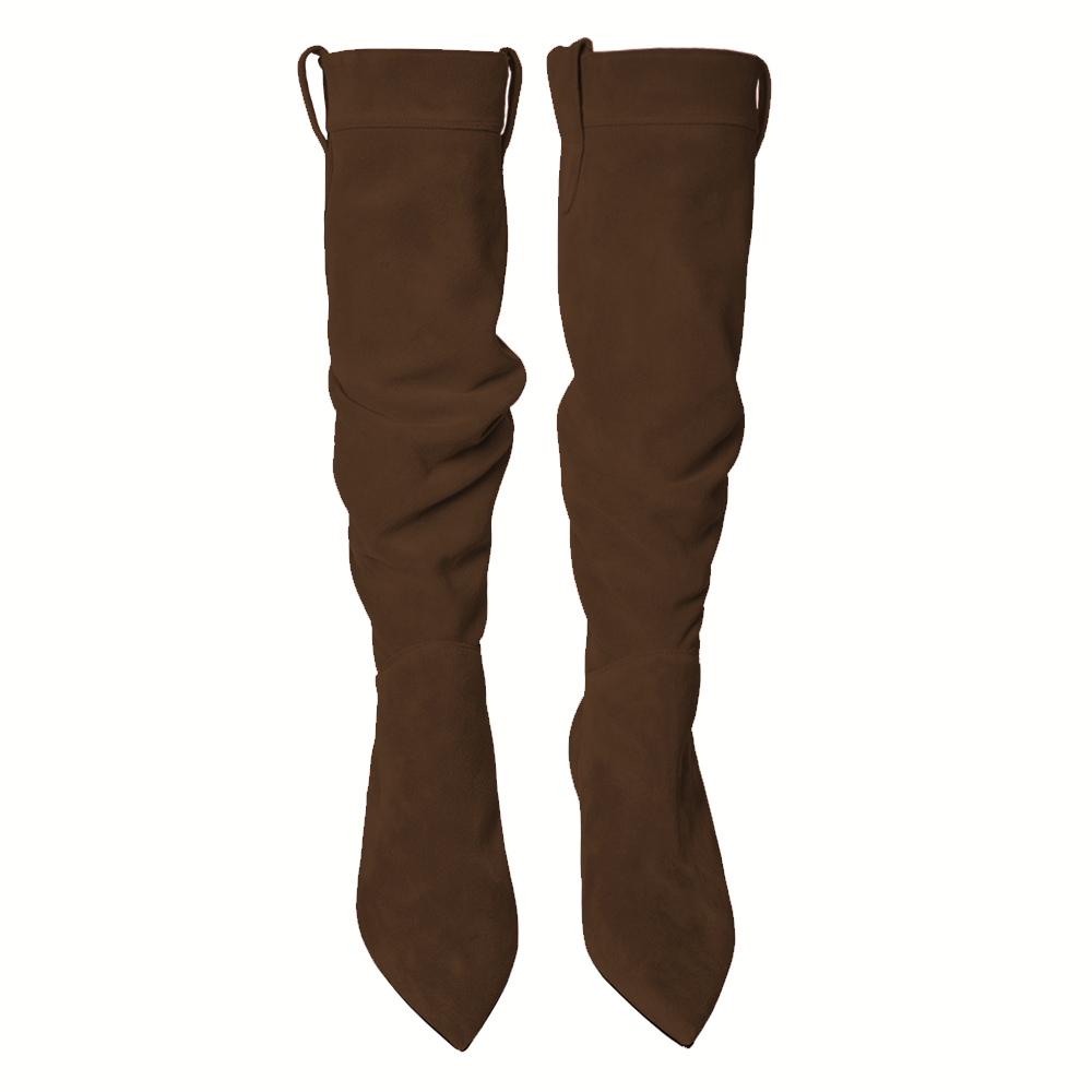 Identità Stivali NADIN SCAMOSCIATO MARRONE