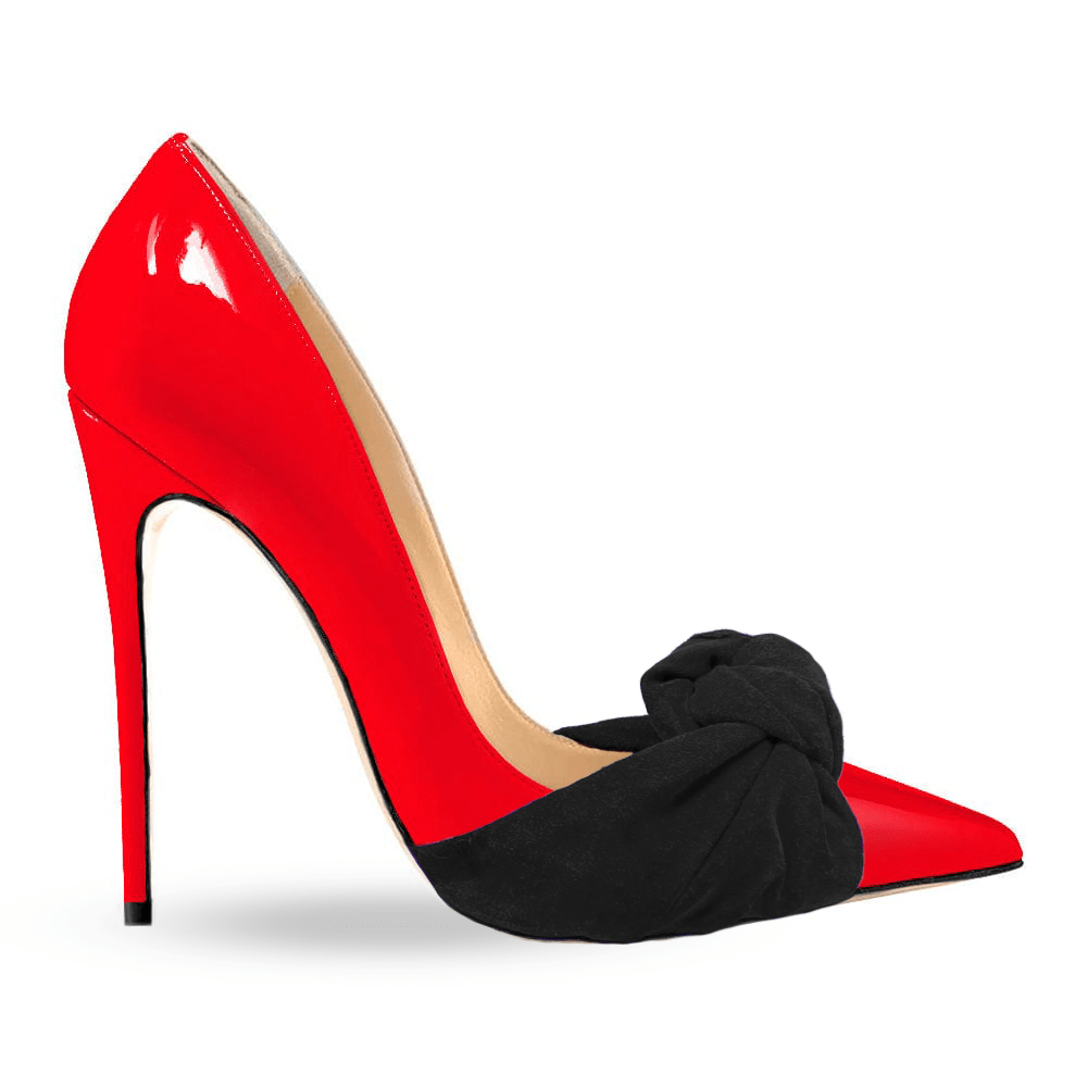 Identità Décolleté SARAH VERNICE ROSSO/NERO