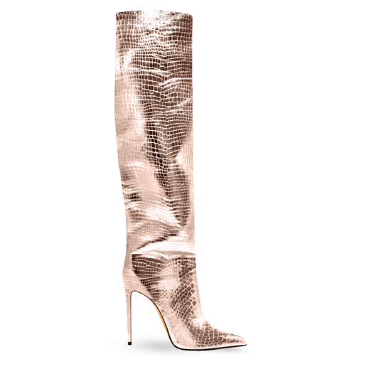 Identità Stivali EVER LAMINATO ORO ROSE'