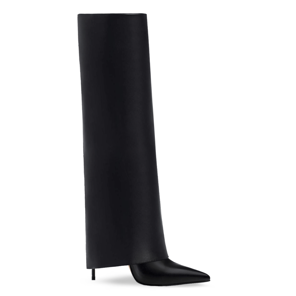 Identità Stivali INES PELLE NERO