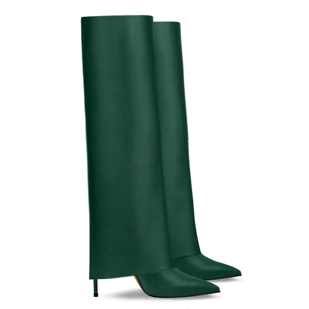 Identità Stivali INES PELLE VERDE